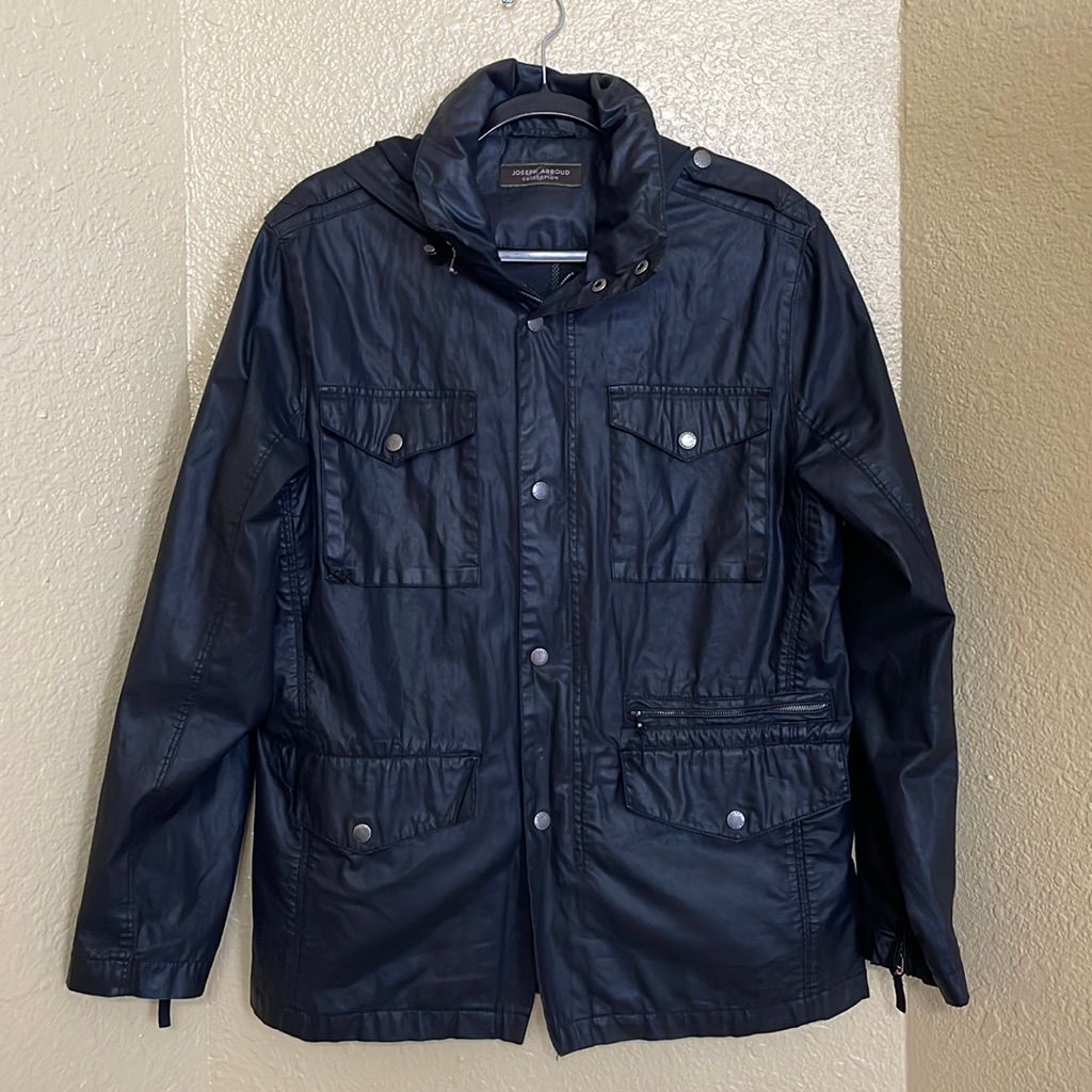 Joseph Abboud Modern Fit Vested Field Hood Jacket